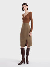 Double Worsted Woolen Skirt